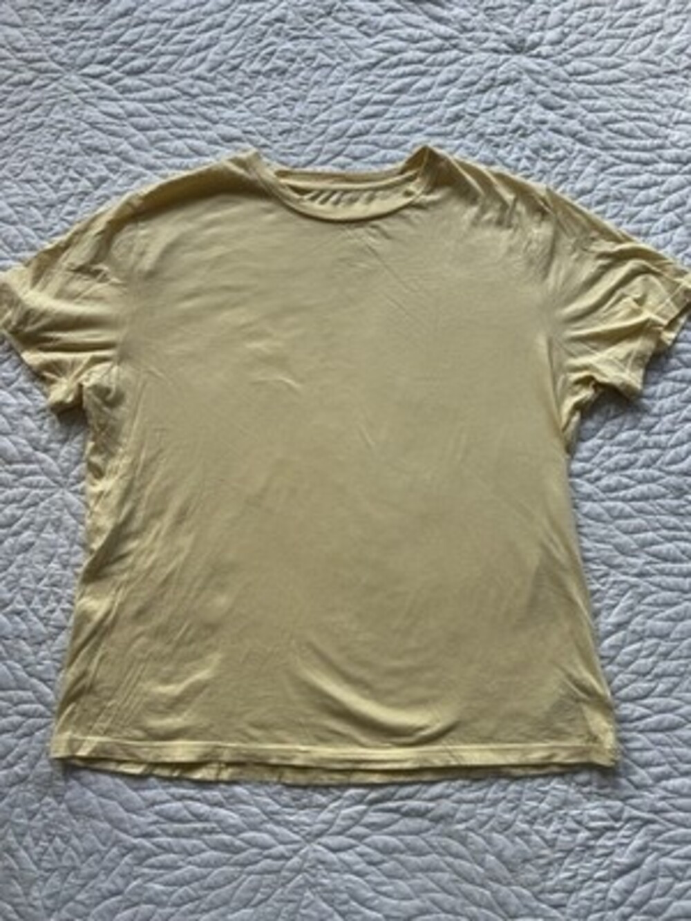 Old Navy T-Shirt Size XL Yellow Casual